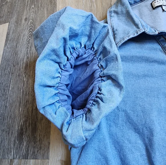 PUFF SLEEVE TOP - Picture 6 of 8